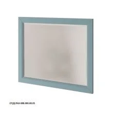 Caprigo Зеркало JARDIN 100 см, голубое, эмаль