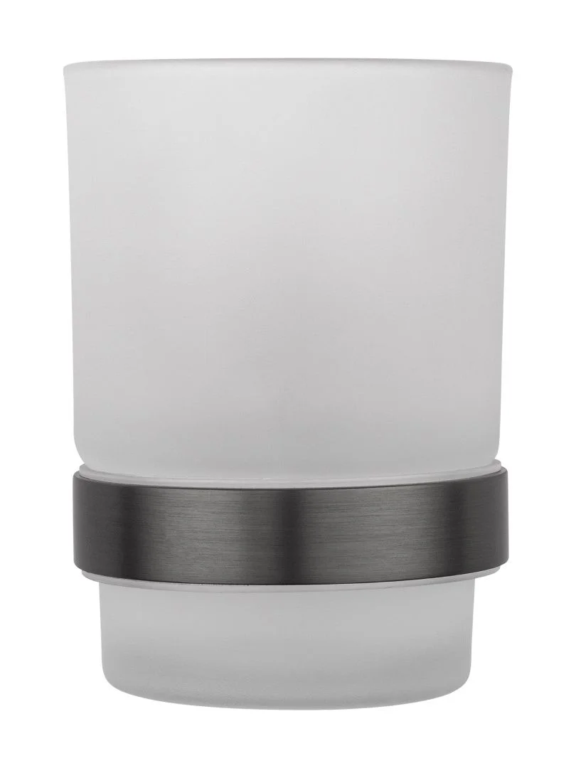 Приобрести стакан для зубных щеток с держателем wonzon & woghand graffity, темный графит (ww-9321-bgm)