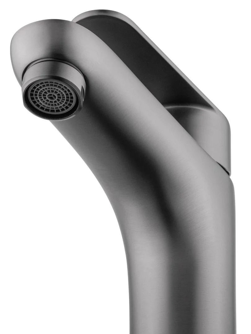 Приобрести смеситель для раковины wonzon & woghand alfa, темный графит (ww-a40202-bgg)