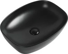 Aquanet Раковина Fine-1-MB 50х38 см, черный матовый
