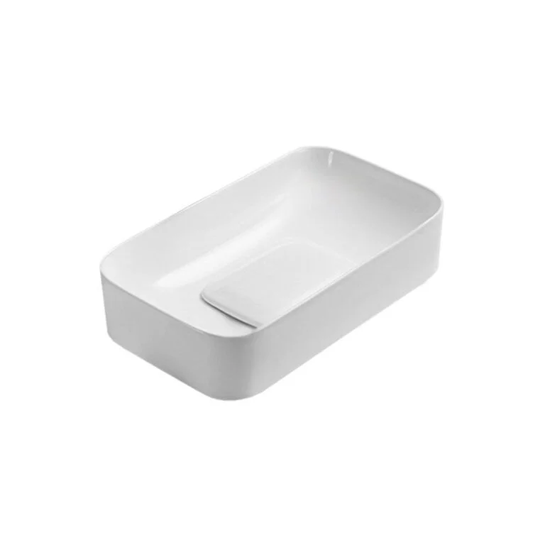 Приобрести vincea раковина накладная 61х38 см, белая vbs-50460