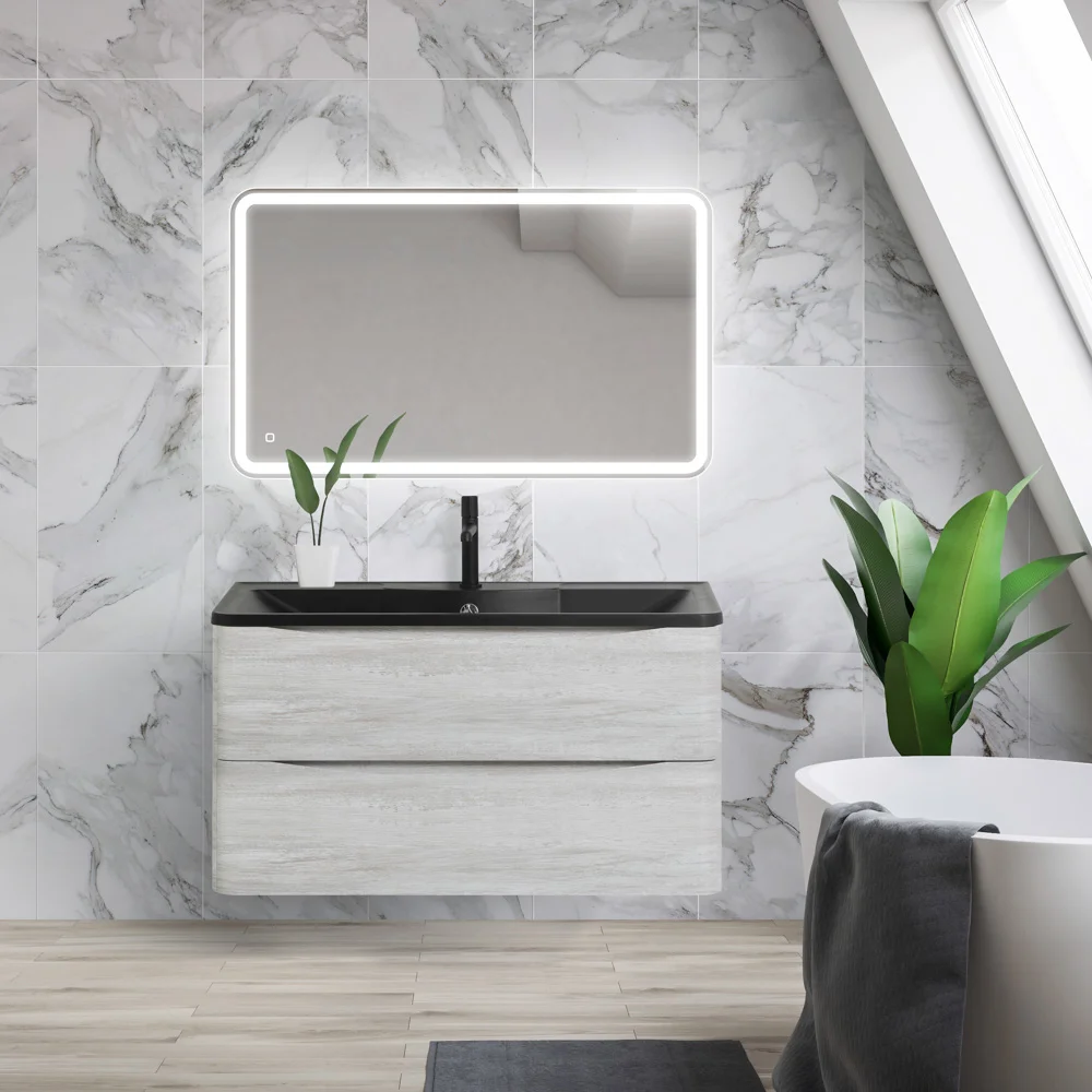 Приобрести belbagno зеркало 100х60 см spc-mar-1000-600-led-tch