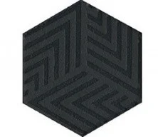 Декоративная вставка Kerama Marazzi Агуста 52х60, черный OS\B241\63001