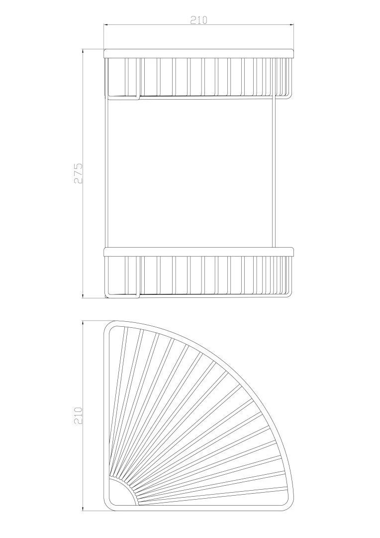 Приобрести полка для ванной 2-х ярусная wonzon & woghand, темный графит (ww-4128-bgm)