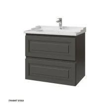 Caprigo Тумба с раковиной WALES 70 см, графит