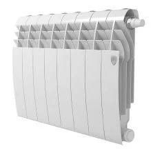 Royal Thermo Радиатор биметаллический BiLiner 350 /Bianco Traffico ( белый ) VR80 - 8 секц.