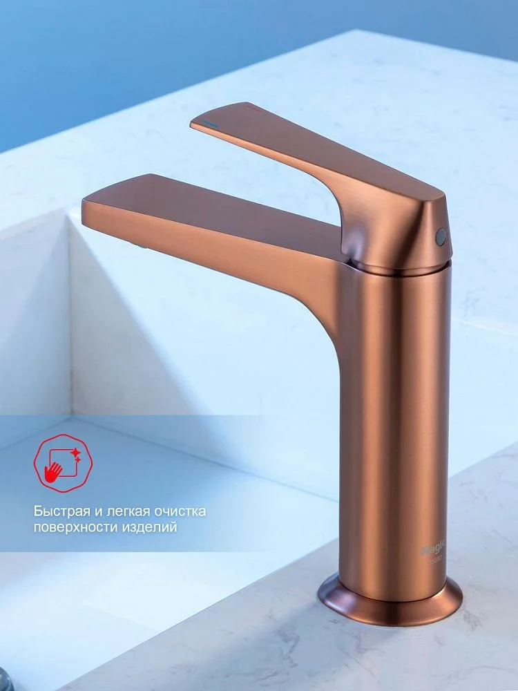 Приобрести raglo смеситель для раковины, медь r07.10.33