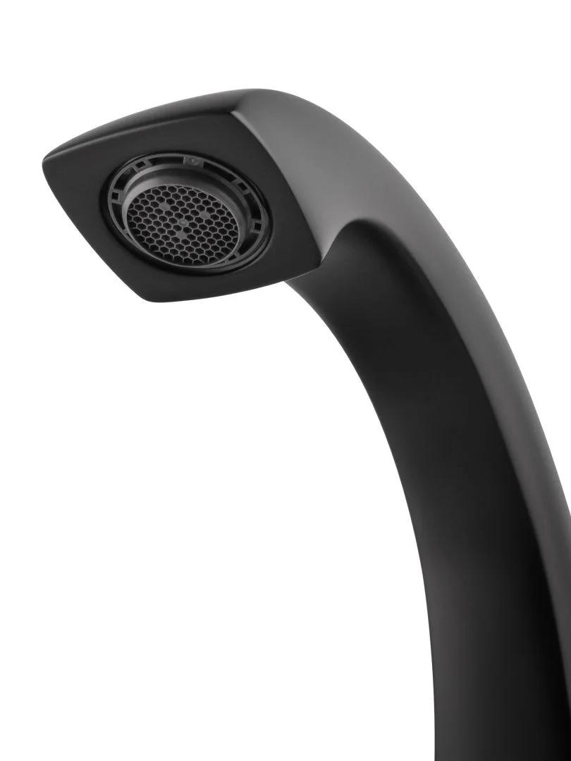 Приобрести смеситель для раковины на 3 отверстия wonzon & woghand flex, черный матовый (ww-88083095-mb)