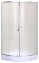 Loranto Душевое ограждение 90х90х195, поддон 13 см (CS-8015S)