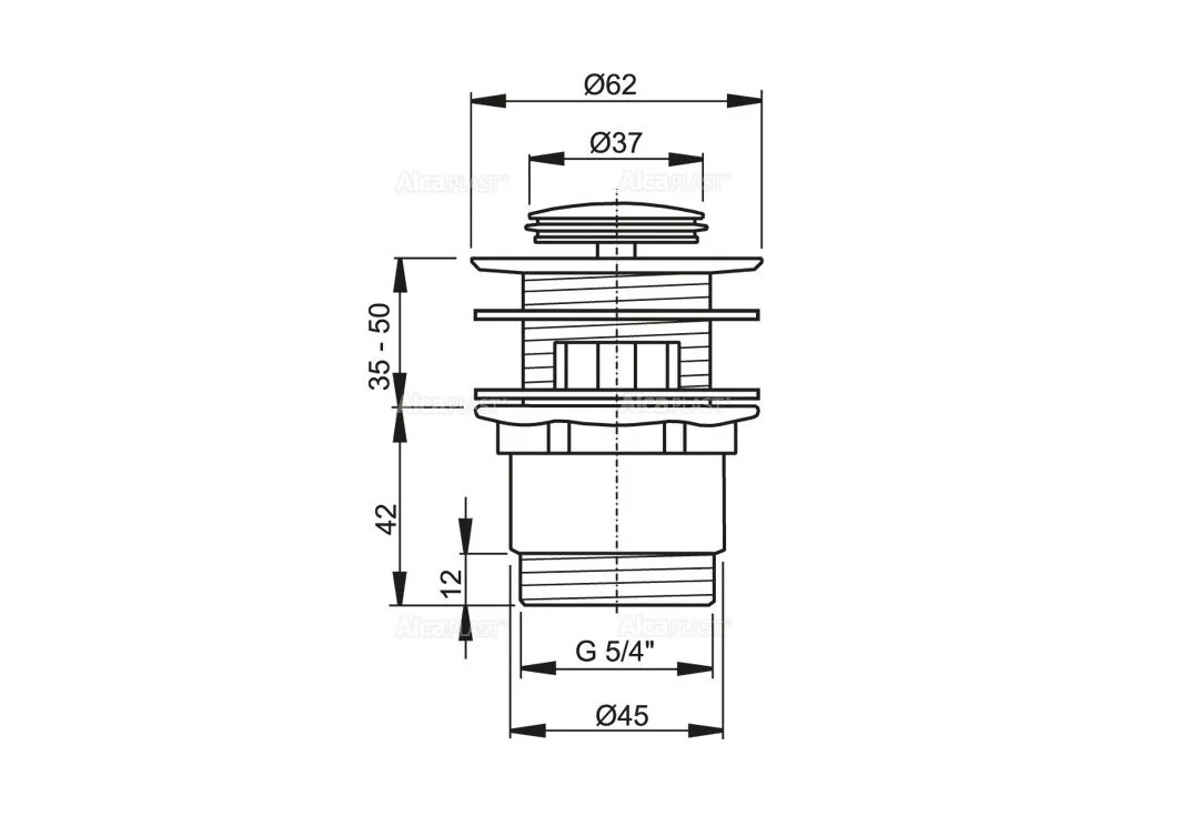 Приобрести донный клапан alcaplast a39