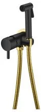 Boheme Гигиенический душ Uno, черный\золото 467-BG