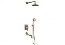 Bronze de Luxe Windsor 10137R, бронза душевая система для ванны