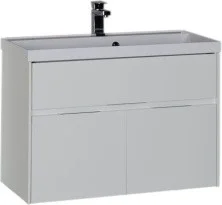 Aquanet Тумба с раковиной Латина 90 см, белая 00212933
