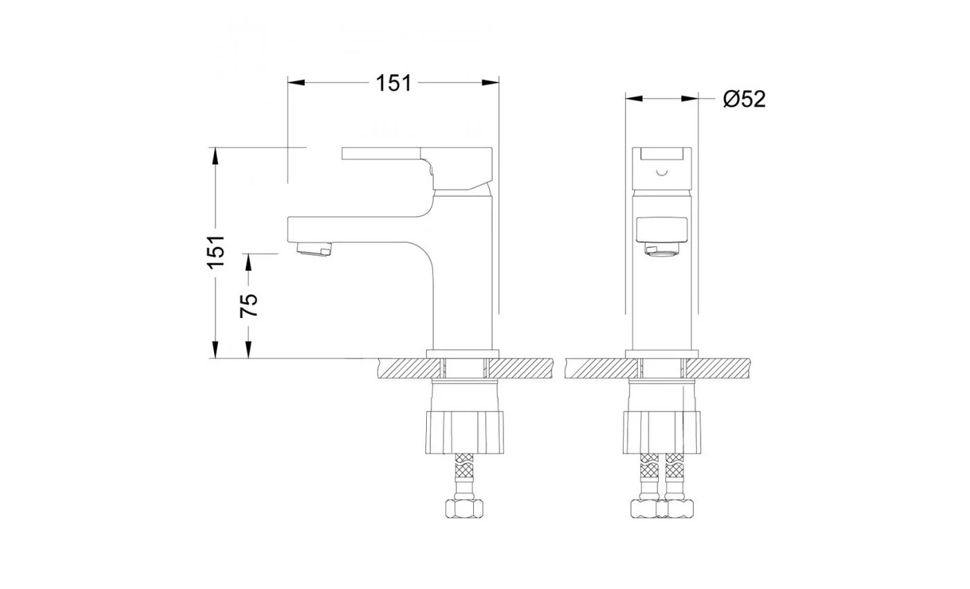 Приобрести lemark смеситель для раковины aura, хром\голубой lm0606c