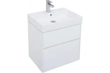 Aquanet Тумба с раковиной Бруклин 60 см, белая
