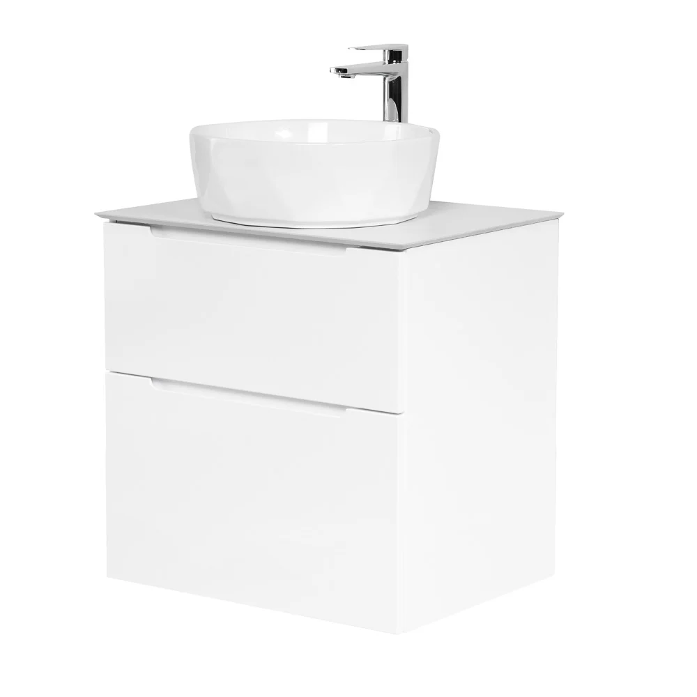 Приобрести belbagno тумба со столешницей etna-h60 60 см, подвесная bianco lucido