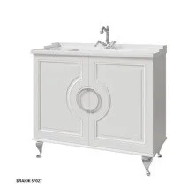 Caprigo Тумба с раковиной напольная Velletta 100 см, белая 35314-SF027