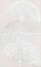 Панно настенное Kerama Marazzi Мерлетто Кружево (компл. из 4х шт.)