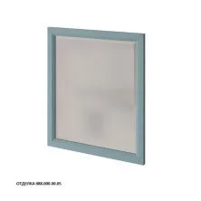 Caprigo Зеркало JARDIN 75 см, голубое, эмаль