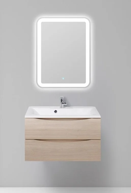 Приобрести тумба подвесная с раковиной belbagno marino-900-2c-so-rg-p 90 см, rovere grigio