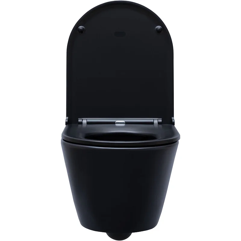 Приобрести aquanet подвесной унитаз lake lake-wb черный матовый