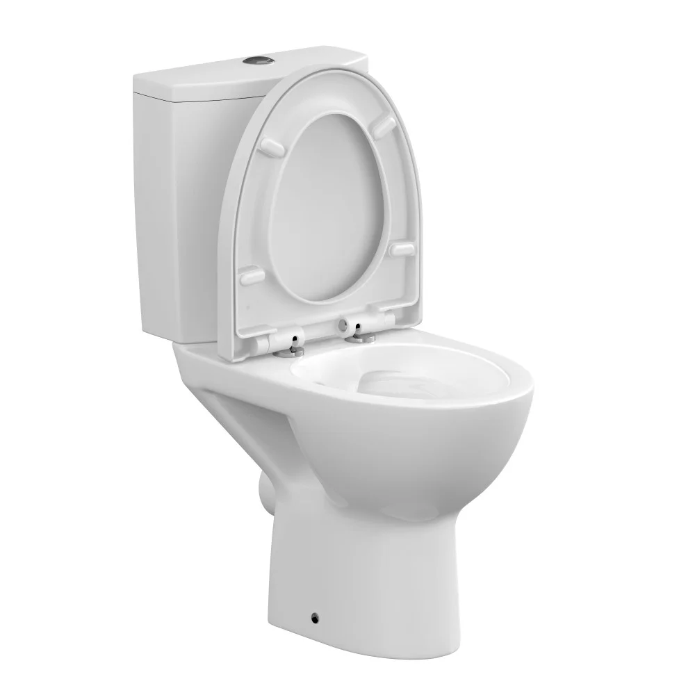 Приобрести напольный унитаз-компакт cersanit parva clean on 011 + крышка с микролифтом