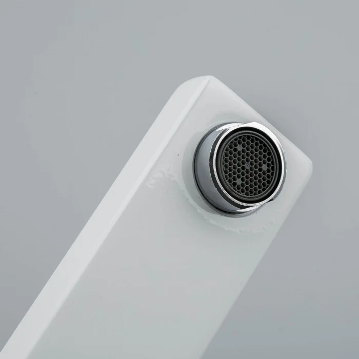 Приобрести gappo смеситель для раковины g1017-2, высокий, белый\хром 30054