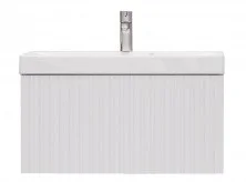 Тумба подвесная с раковиной Velvex Compo 70 см белый tpCOM.70.1Y-21