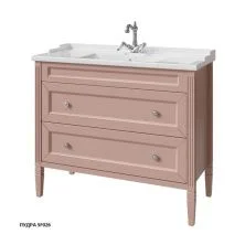 Caprigo Тумба с раковиной ALBION CONCEPT 100 см, красная