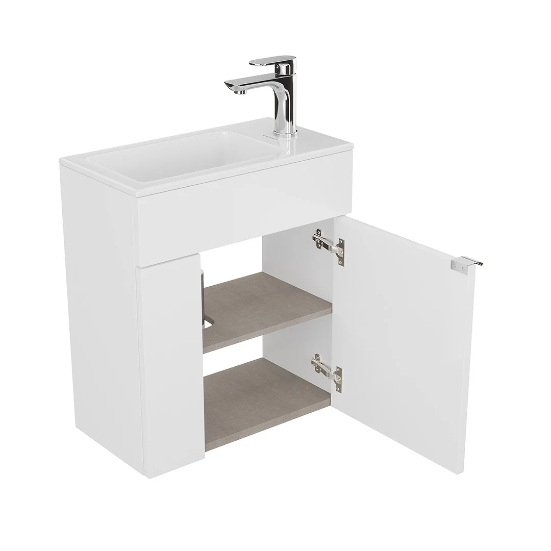 Приобрести тумба подвесная с раковиной kerama marazzi lato 50 la.50wht