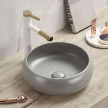 Comforty Раковина 113MH 36х38 см, светло-серая матовая