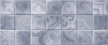 Плитка настенная Gracia Ceramica Folk blue wall 02 250x600 рельеф, голубой, 1-й сорт 