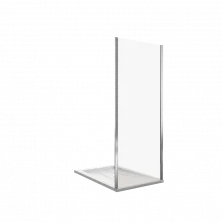 Bas Стенка боковая Neo 90 см. хром/прозрачное SP-90-C-CH