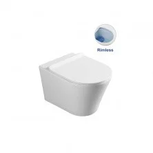 Vincea Подвесной унитаз безободковый Vito, ультратонкое сиденье soft-close