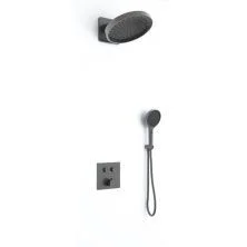 Vincea Встраиваемая душевая система Inspire , оружейная сталь VSFW-421I3GM