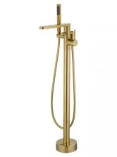 Смесители напольные для ванн и раковин WONZON & WOGHAND STICK, Брашированное золото (WW-88649901-BG)