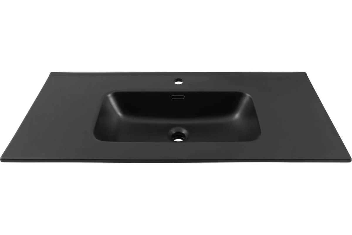 Приобрести aquanet раковина flat 100х46 см, черная матовая
