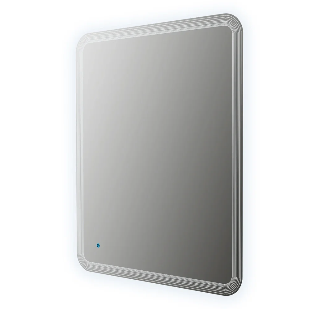 Приобрести cezares зеркало 60х90 см, реверсивное, led подсветка, сенсорное выключение touch system 45028