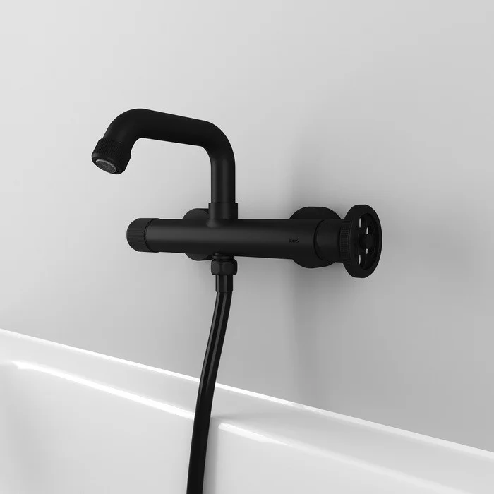Приобрести iddis смеситель для ванны grange 290мм, черный grablr2i02wa