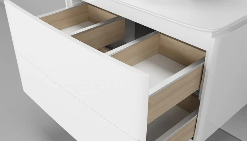 Приобрести тумба подвесная с раковиной velvex luna 75 см, белый