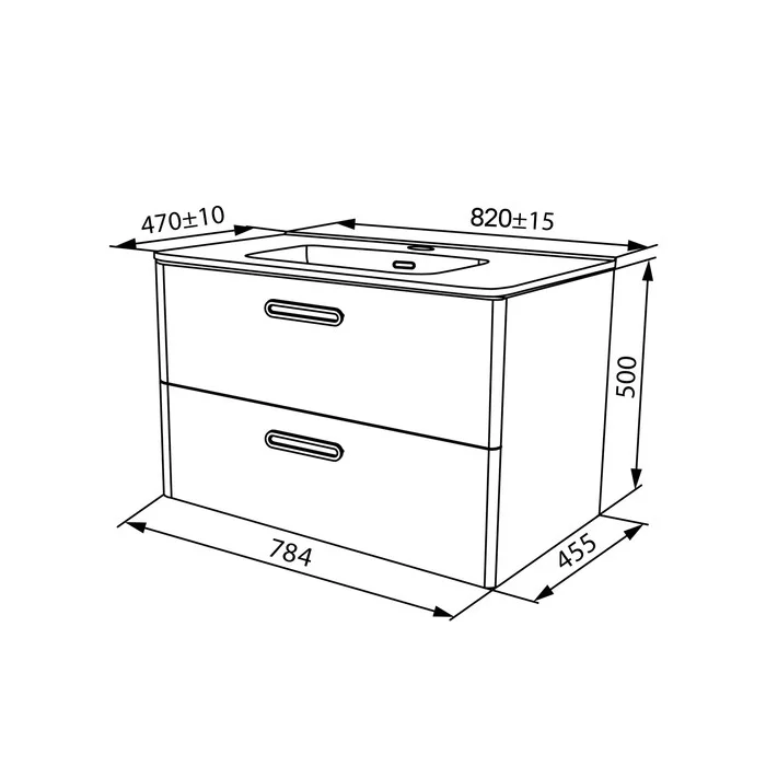 Приобрести iddis тумба подвесная brick с раковиной 80 см. белая bri80w0i95k