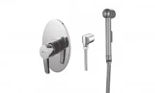 LEMARK Смеситель Atlantiss с гигиеническим душем, скрытый монтаж, хром LM3219C