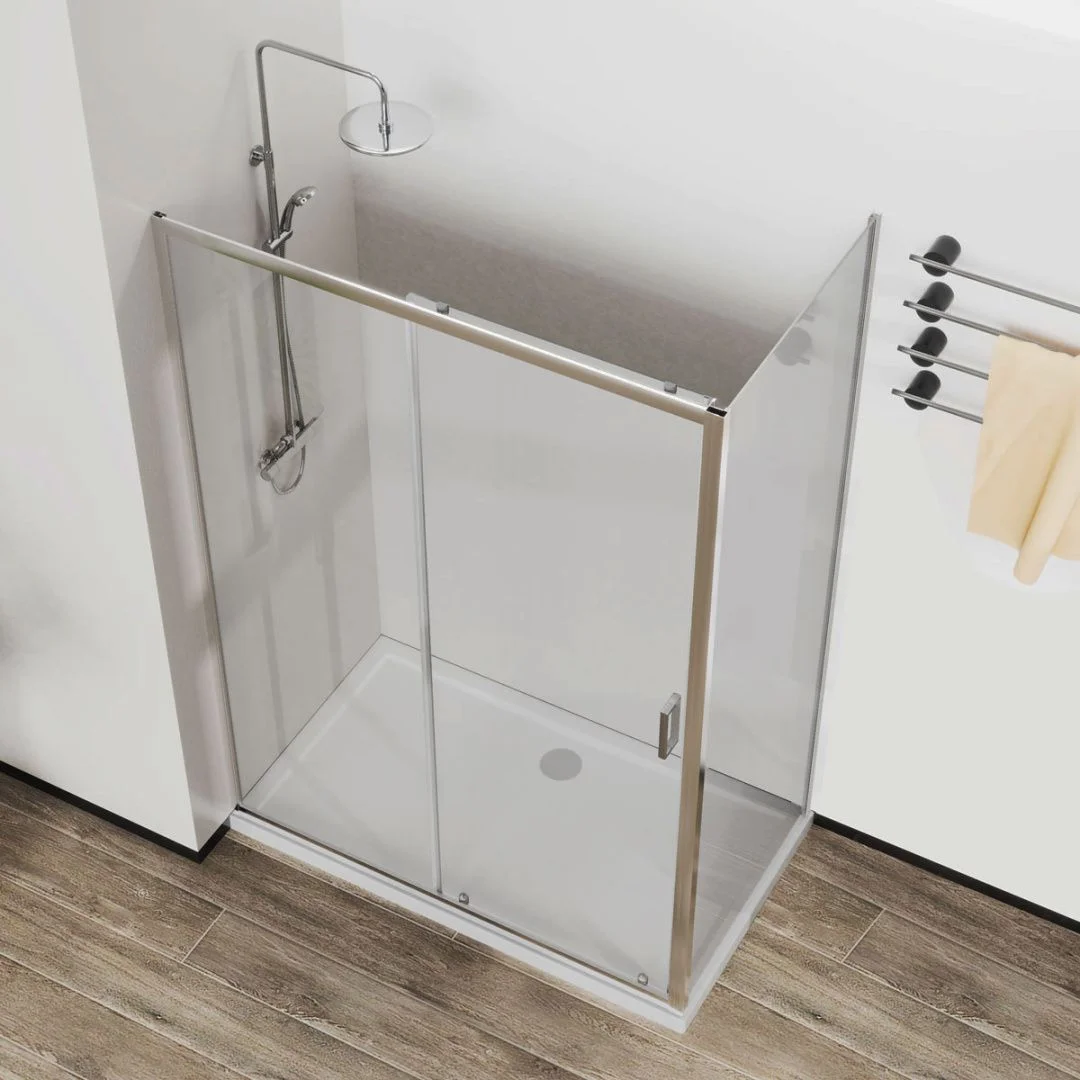 Приобрести vincea душевое ограждение city 90х120 см, прозрачное, хром vsr-5ct9012cl