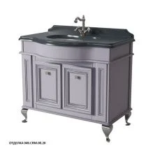 Caprigo Тумба с раковиной FRESCO 100 см, фиолетовая, эмаль