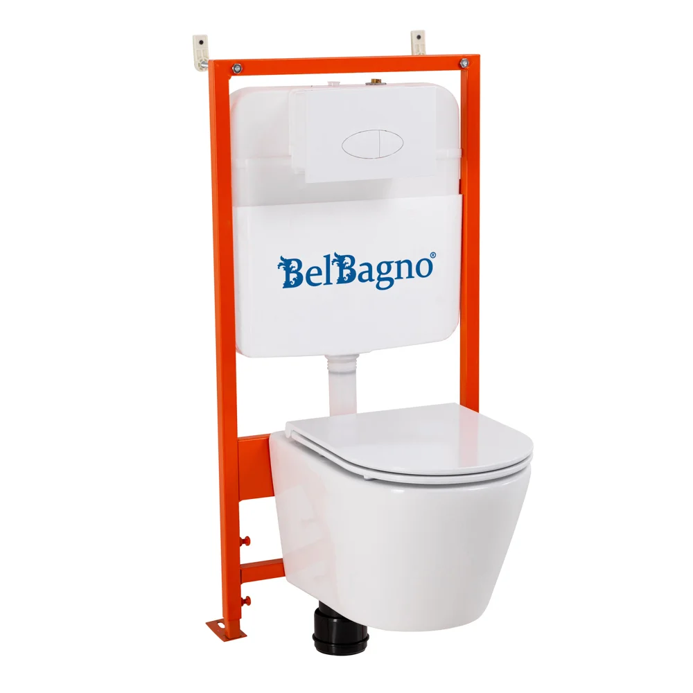 Приобрести belbagno инсталляция для подвесного унитаза bb026