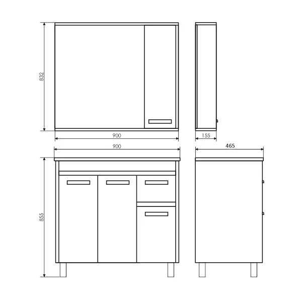 Приобрести сomforty тумба с раковиной "тулуза-90" сосна лоредо