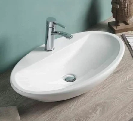 Приобрести раковина накладная ceramalux 73 см 9435