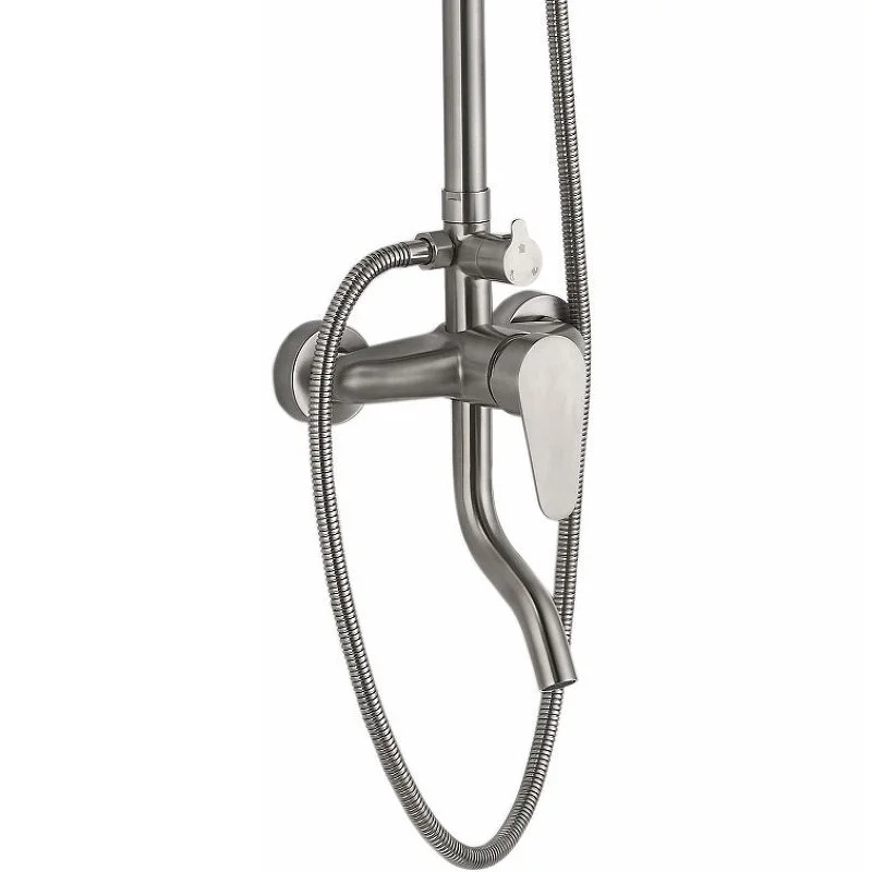 Приобрести haiba душевая система, круглая d-200мм, нержавеющая сталь hb24801-2