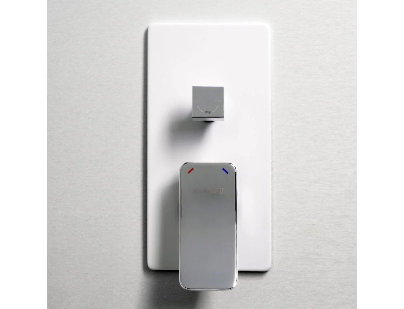 Приобрести wasserkraft смеситель для душа aller 10641white, белый/хром