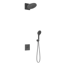 Vincea Встраиваемая душевая система Inspire, оружейная сталь VSFW-3I21MT5GM